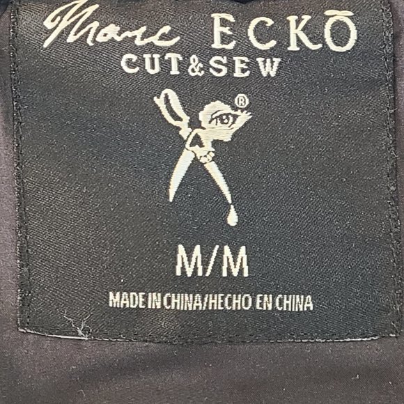 Marc Ecko Cut & Sew Men's Puffer Vest Grey - Size Medium - Picture 3 of 7